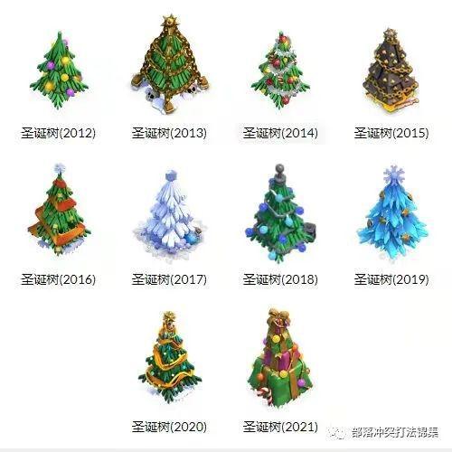 部落冲突2012年圣诞树图标