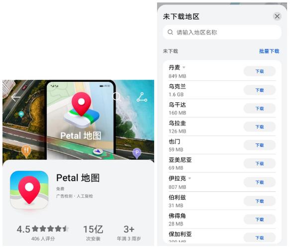 华为花瓣地图petal