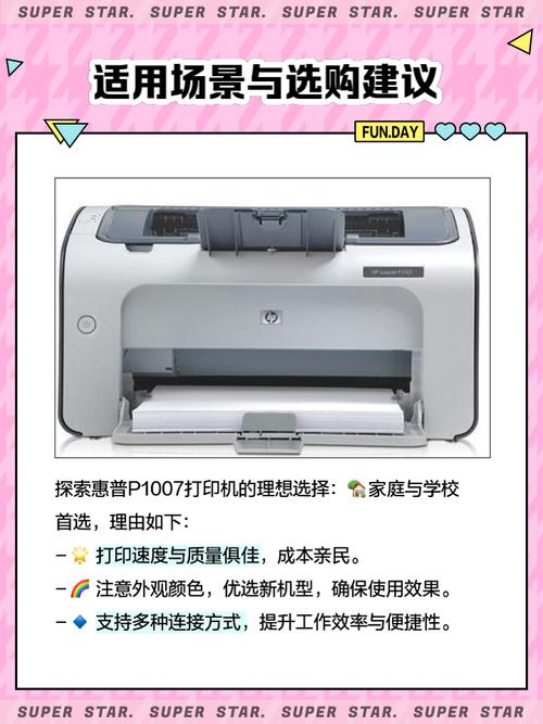 惠普p1007驱动与哪款兼容图标