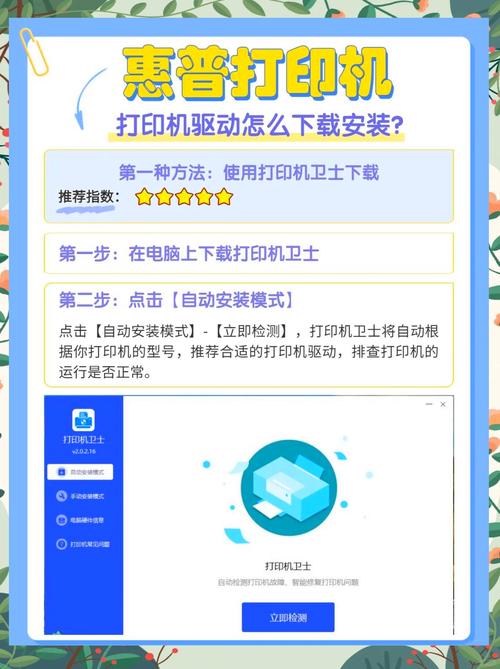 惠普打印机驱动怎样安装图标