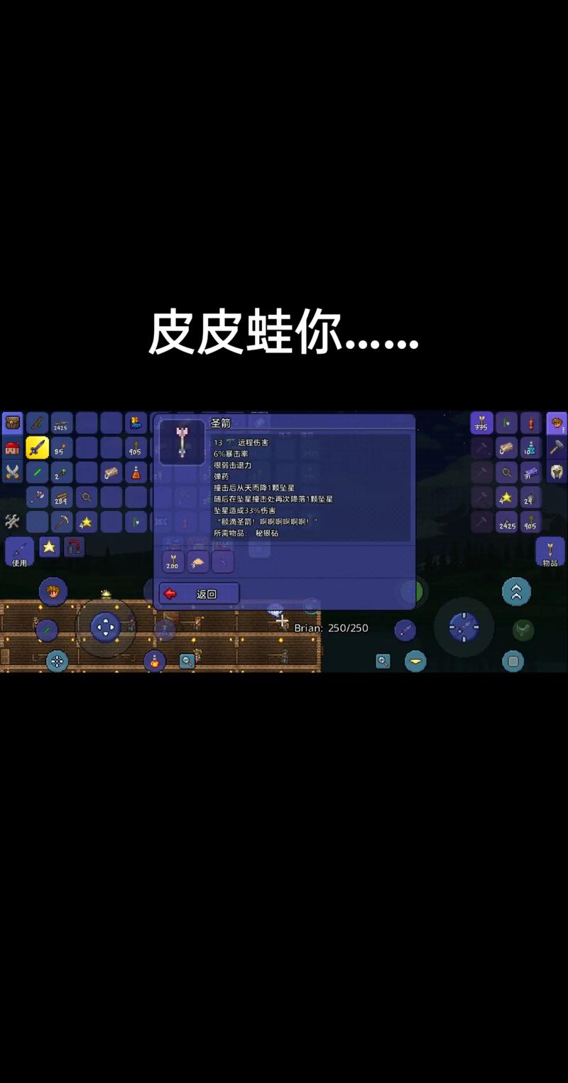 泰拉瑞亚汉化版一只皮皮蛙